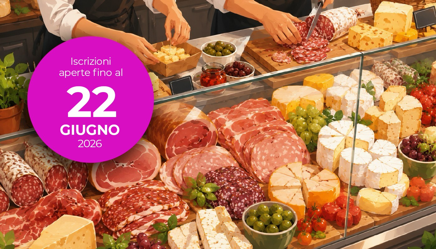 Iscrizioni aperte per diventare professionista del banco gastronomia