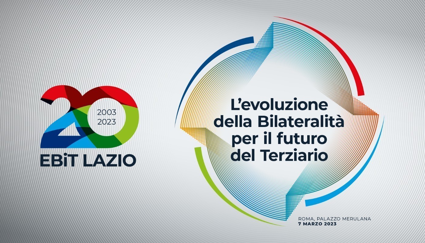 20 anni di attività di Ebit Lazio 20 anni di attività di Ebit Lazio